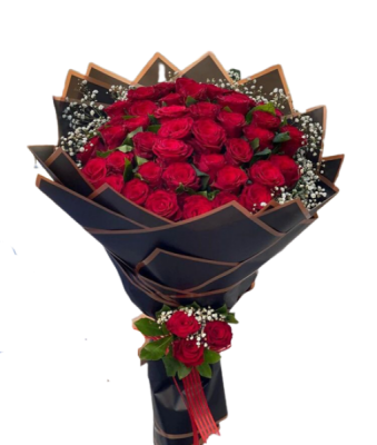 41 Kırmızı Gül Buketi